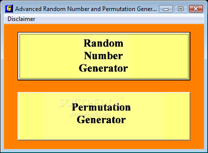 Advanced Random Number and Permutation Generator
