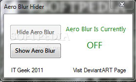 Aero Blur Hider
