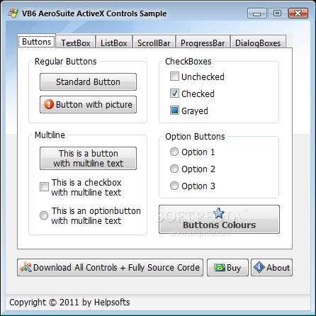 AeroSuite ActiveX Controls