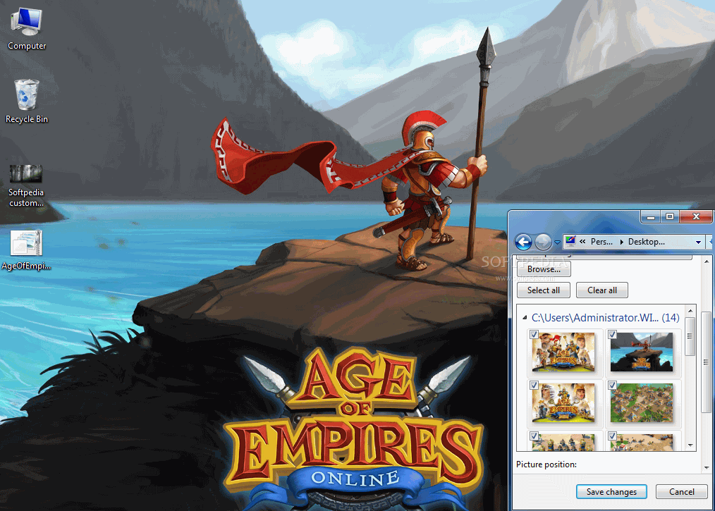 Age of Empires Online Theme