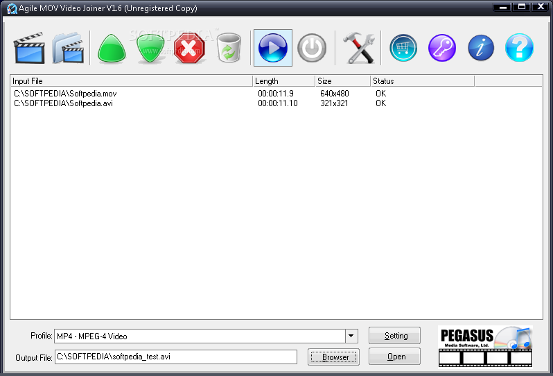 Agile MOV Video Joiner