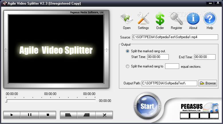 Agile Video Splitter