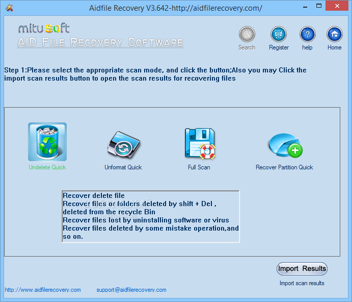 Aidfile Recovery