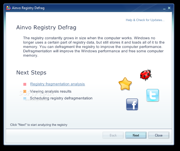 Ainvo Registry Defrag