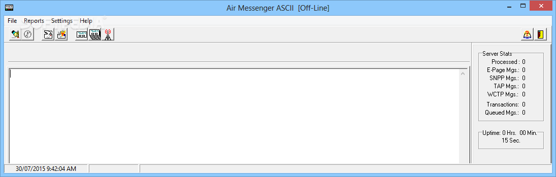 Air Messenger ASCII