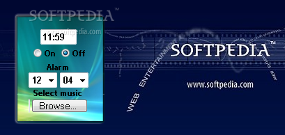 AlarmClock Vista Gadget