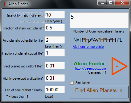 Alien Finder