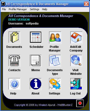 All Correspondence and Documents Manager