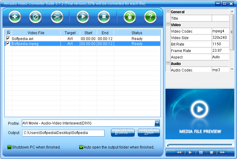 Amadis Video Converter Suite