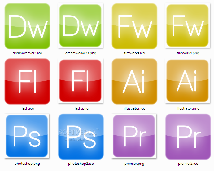 AmbiGlow Adobe icon pack