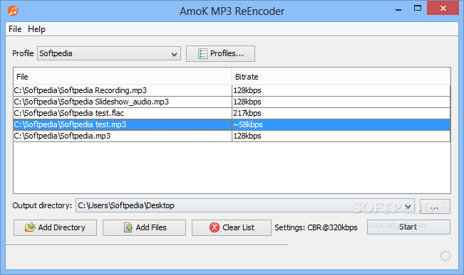 AmoK MP3 ReEncoder