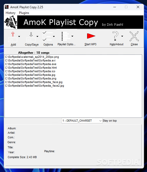 AmoK Playlist Copy