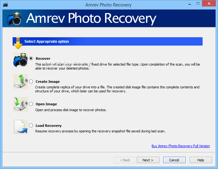 Amrev Photo Recovery