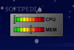 Analog CPU & MEM Display