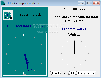 Analog Clock Component