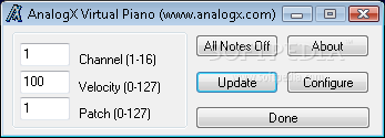 Analog X Virtual Piano