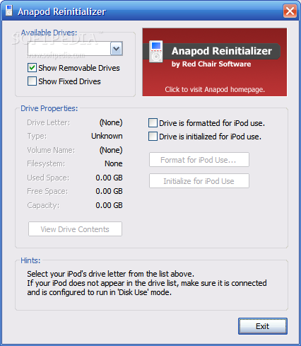 Anapod Reinitializer Anapod Reinitializer