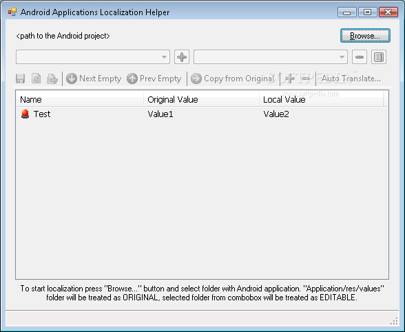 Android Applications Localization Helper