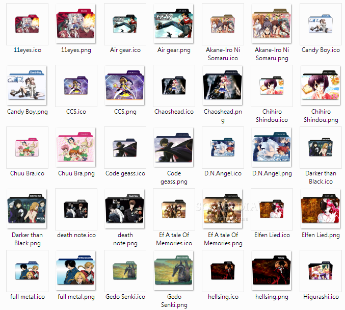 Anime Folders