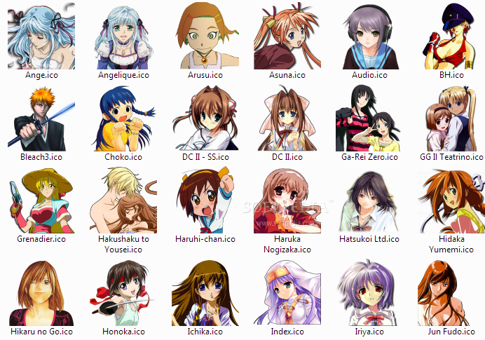 Anime Icons Pack 6 of 6