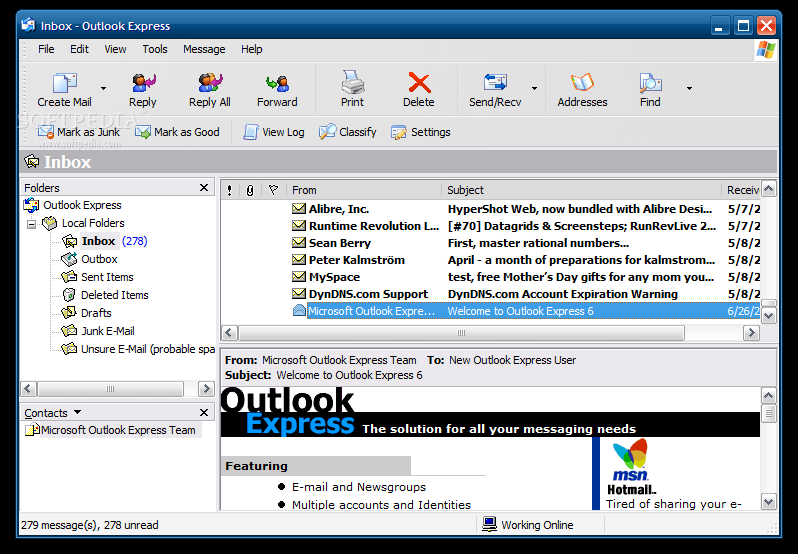 AntispamSniper for Outlook Express