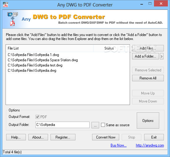 Any DWG to PDF Converter
