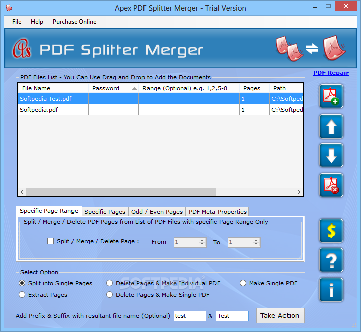 Top 37 Office Tools Apps Like Apex PDF Splitter Merger - Best Alternatives