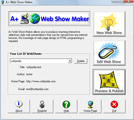 A+ Web Show Maker
