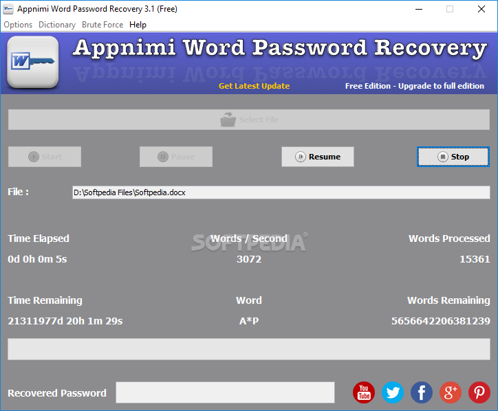 Top 30 System Apps Like Appnimi Word Password Recovery - Best Alternatives