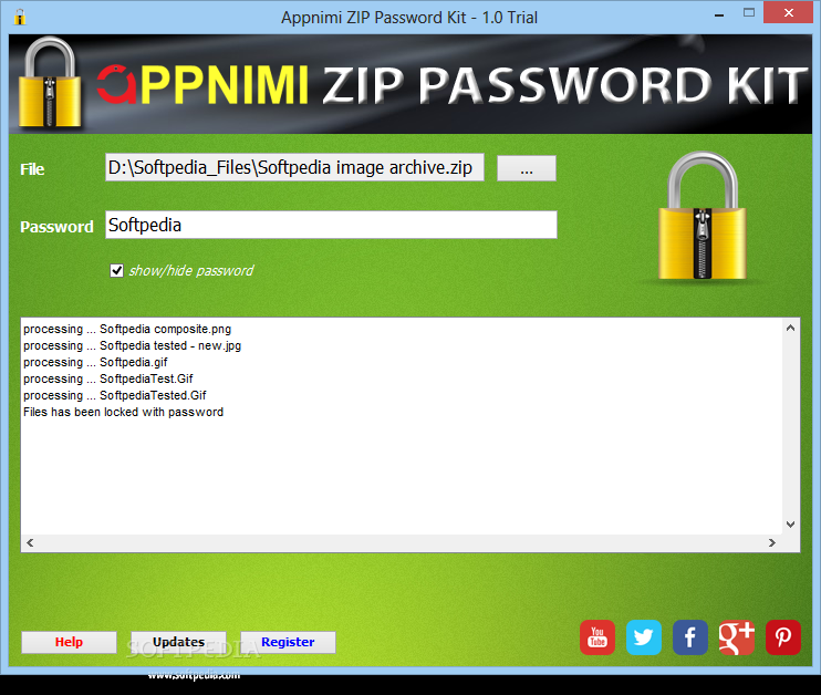 Appnimi ZIP Password Kit