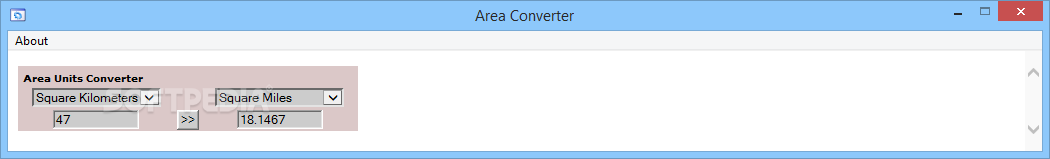 Area Converter