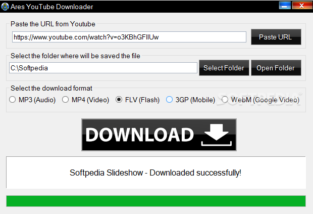 Ares YouTube Downloader