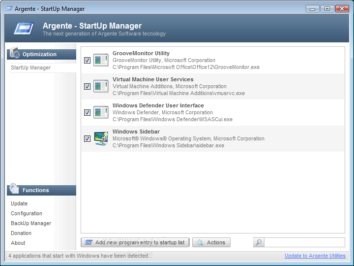 Top 31 Portable Software Apps Like Argente - StartUp Manager Portable - Best Alternatives