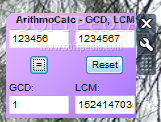 ArithmoCalc - GCD and LCM