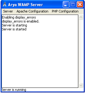 Arya WAMP Server