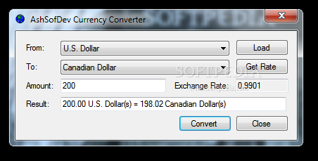 AshSofDev Currency Converter