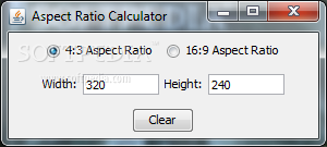 Aspect Ratio Calculator