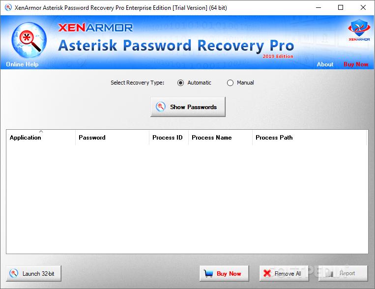 passware asterisk key