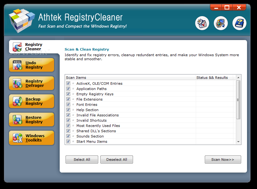 AthTek Registry Cleaner