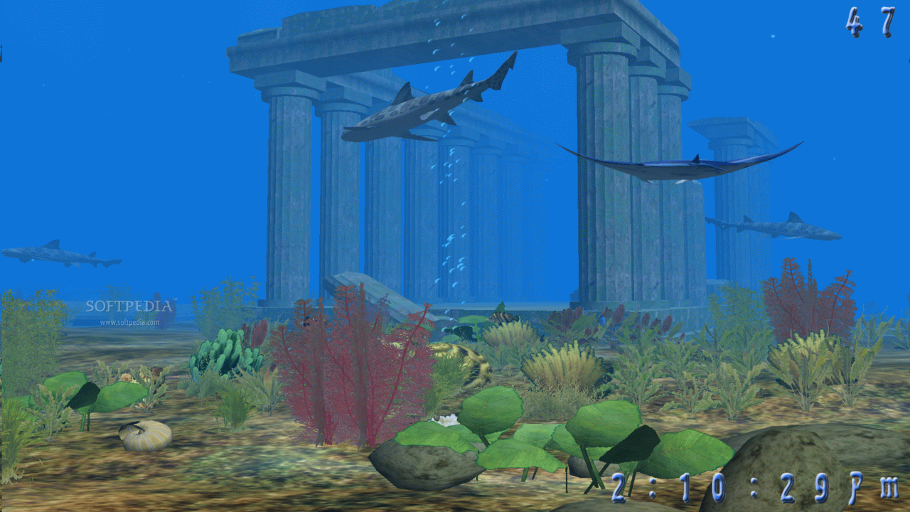 Atlantis 3D Screensaver