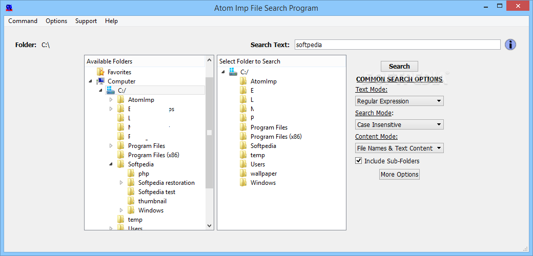 Atom Imp File Search