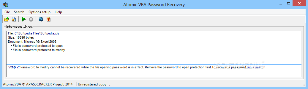 Atomic VBA Password Recovery