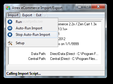 Atrex eCommerce Import/Export