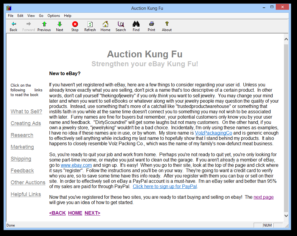 Auction Kung Fu