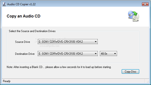 Audio CD Copier