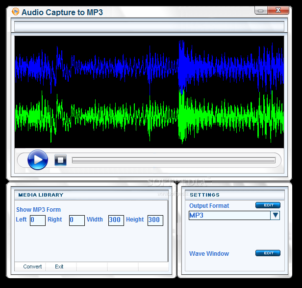 Audio Capture to MP3