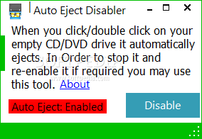 Auto Eject Disabler