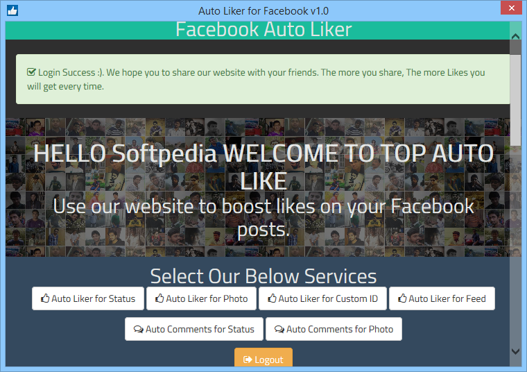 Auto Liker for Facebook