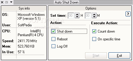 Auto Shut Down