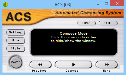 Automated Composing System